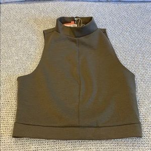 Zara turtleneck crop top